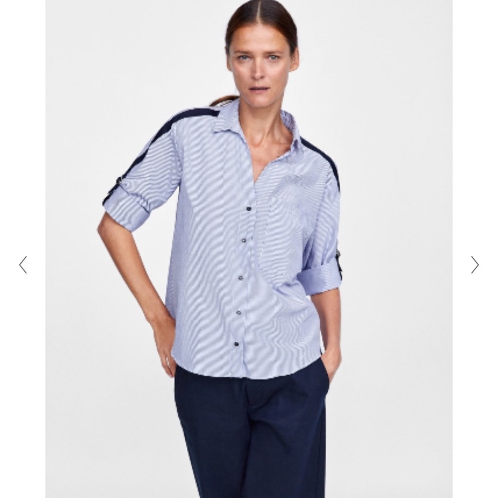 Zara button down shirt